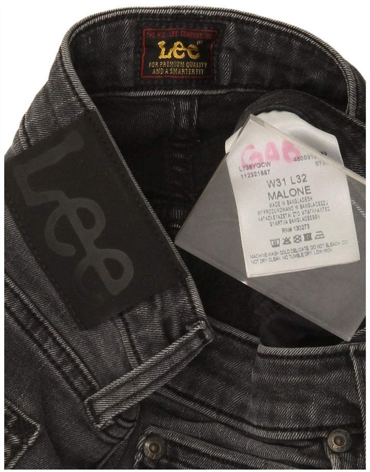 Lee Vaqueros Slim Malone para Hombre W31 L27 Algodón Gris