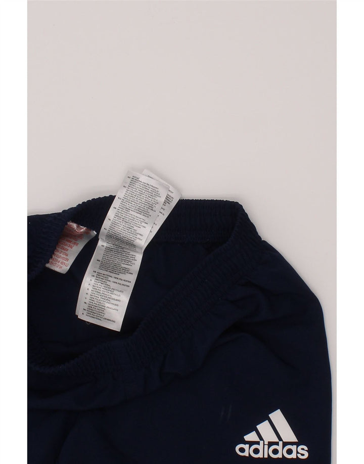 ADIDAS Pantalones cortos deportivos Leinster Rugby para niños 5-6 años Azul marino Poliéster