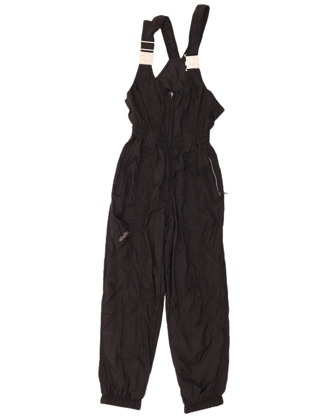 Ellesse Mujer Peto Peto Pantalones De Esquí IT 44 Medium Negro