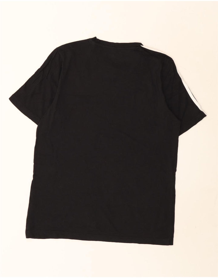 Camiseta Adidas Hombre Top Medium Negro Algodón