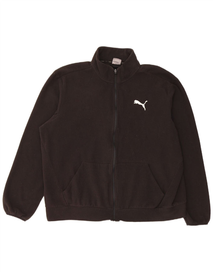 PUMA Chaqueta polar para hombre 2XL Poliéster negro