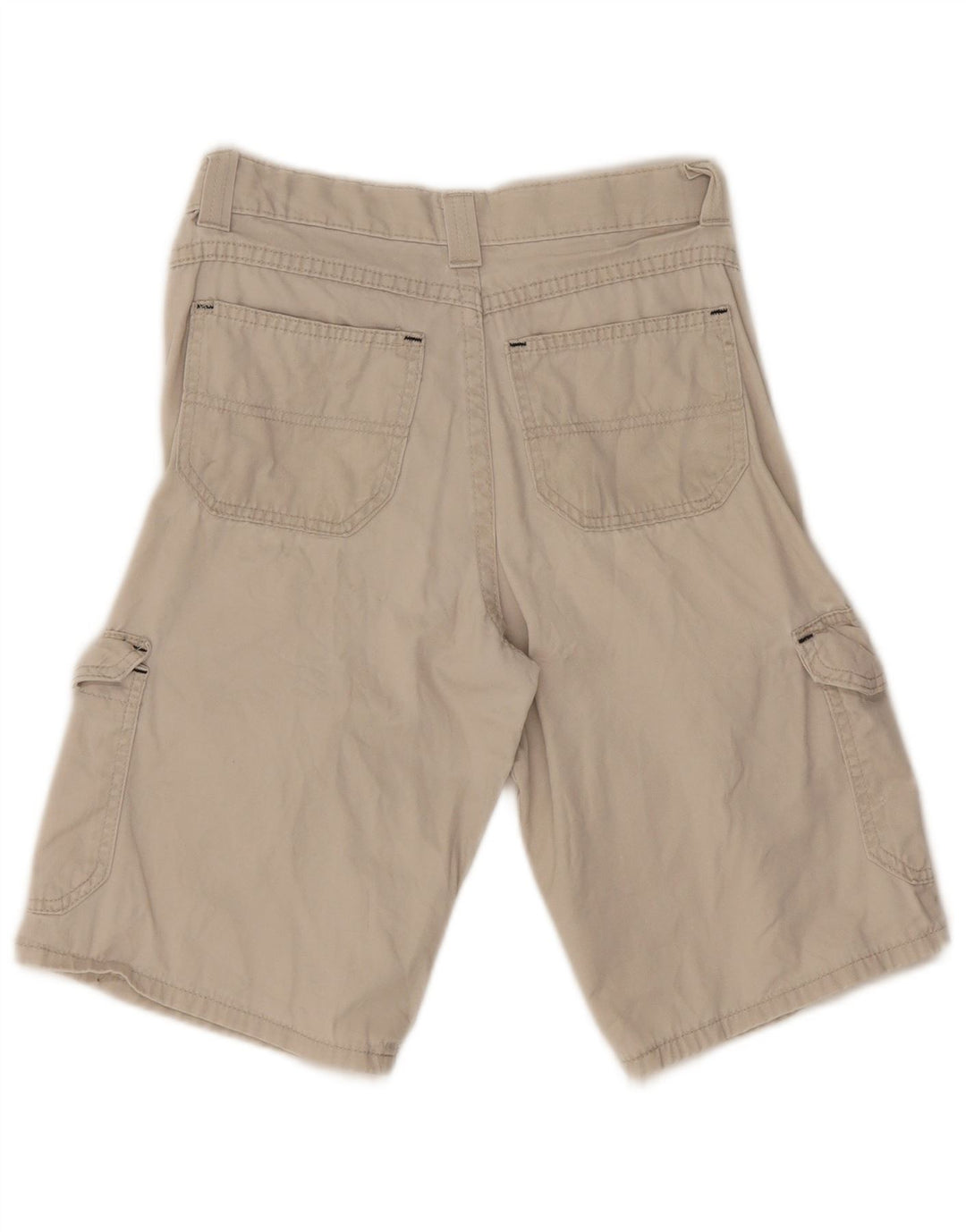 Wrangler Pantalones cortos cargo para niños 11-12 años W24 Algodón beige