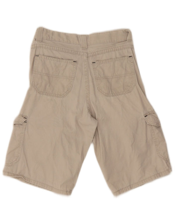 Wrangler Pantalones cortos cargo para niños 11-12 años W24 Algodón beige