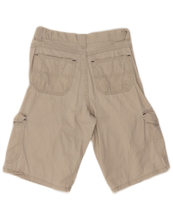 Wrangler Pantalones cortos cargo para niños 11-12 años W24 Algodón beige