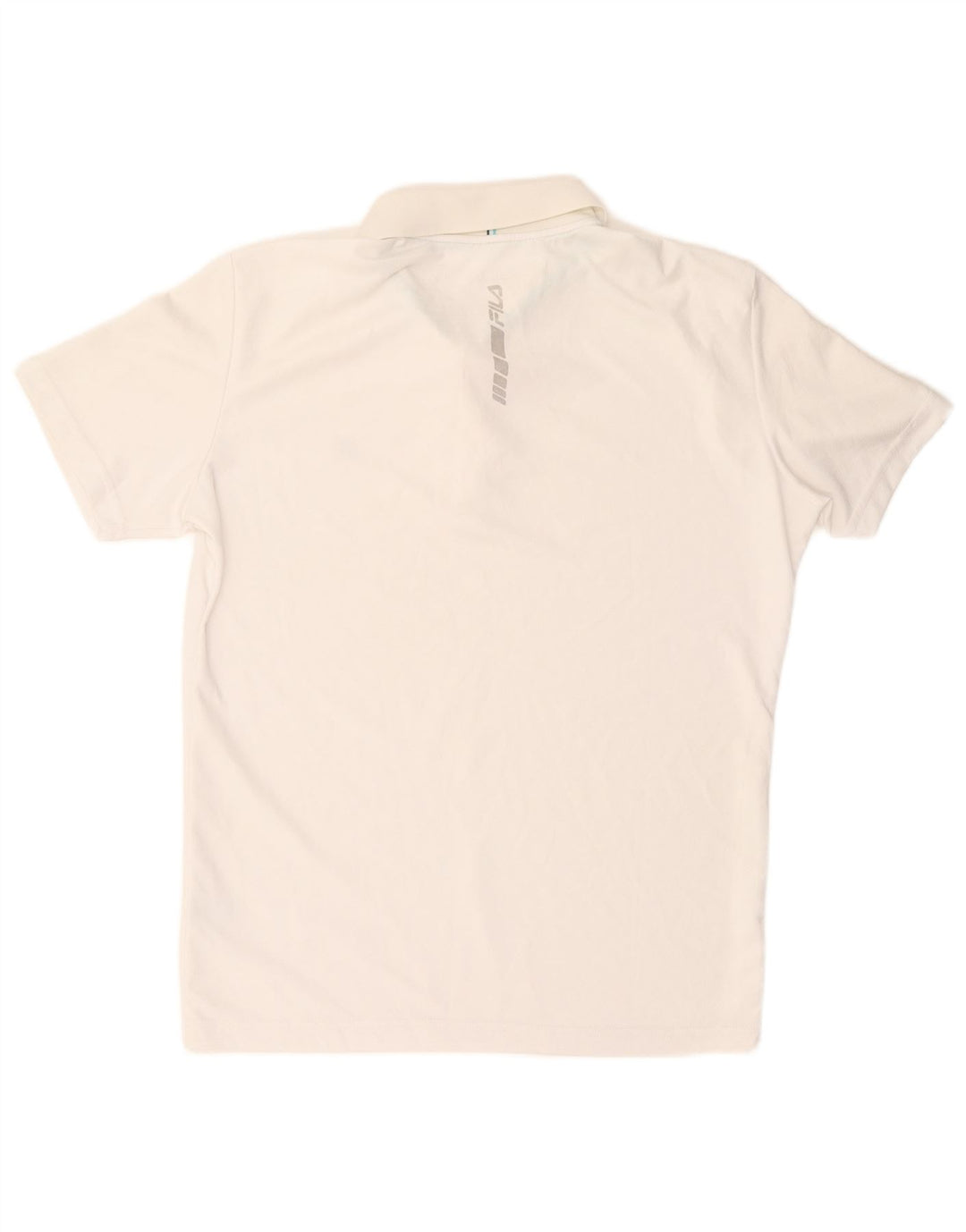 Polo FILA para hombre IT 52 poliéster blanco grande