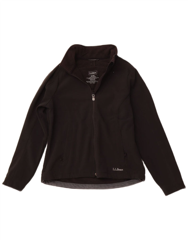 L.L.BEAN Chaqueta cortavientos para mujer UK 44 Mediana Poliéster negro
