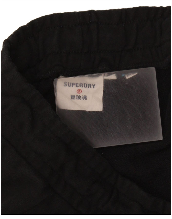 Superdry Pantalones De Chándal Para Mujer UK 40 Small Negro