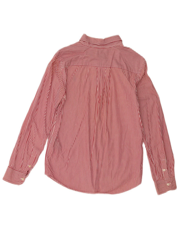 Ralph Lauren Camisa Niño 15-16 Años XL Algodón Rayas Rojas