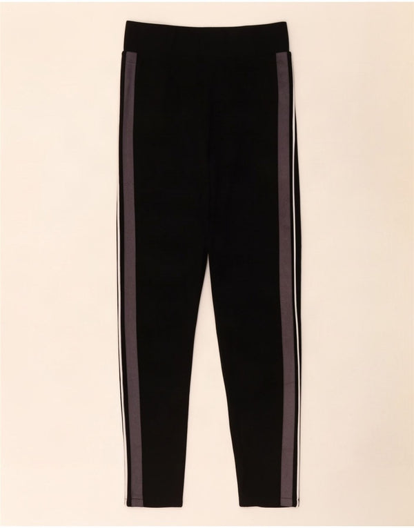 Marks & Spencer Leggings para mujer UK 40 Small Negro Colorblock Viscosa