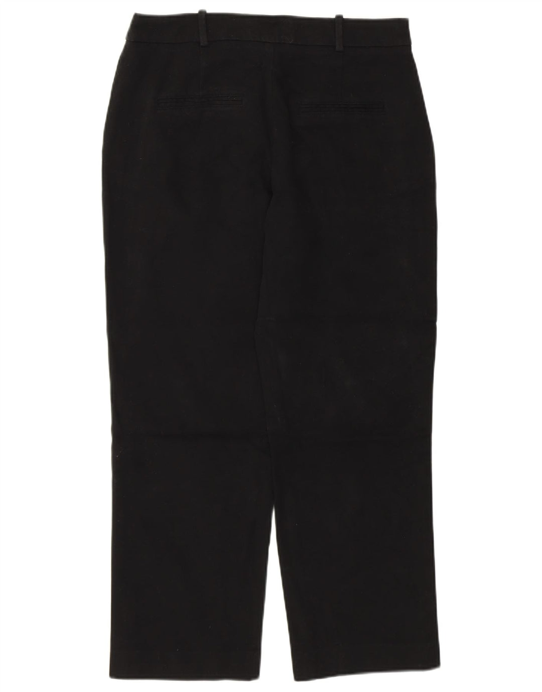 Zara Mujer Pantalones Cortos Rectos Medianos W28 L26 Algodón Negro