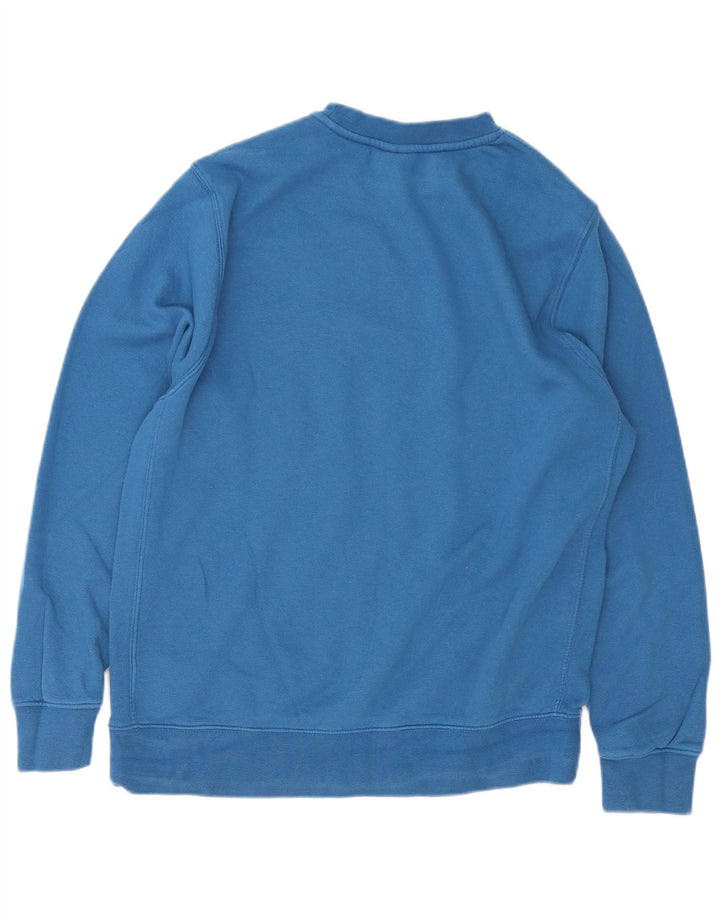 Nike Hombre Sudadera Jumper Grande Azul Algodón