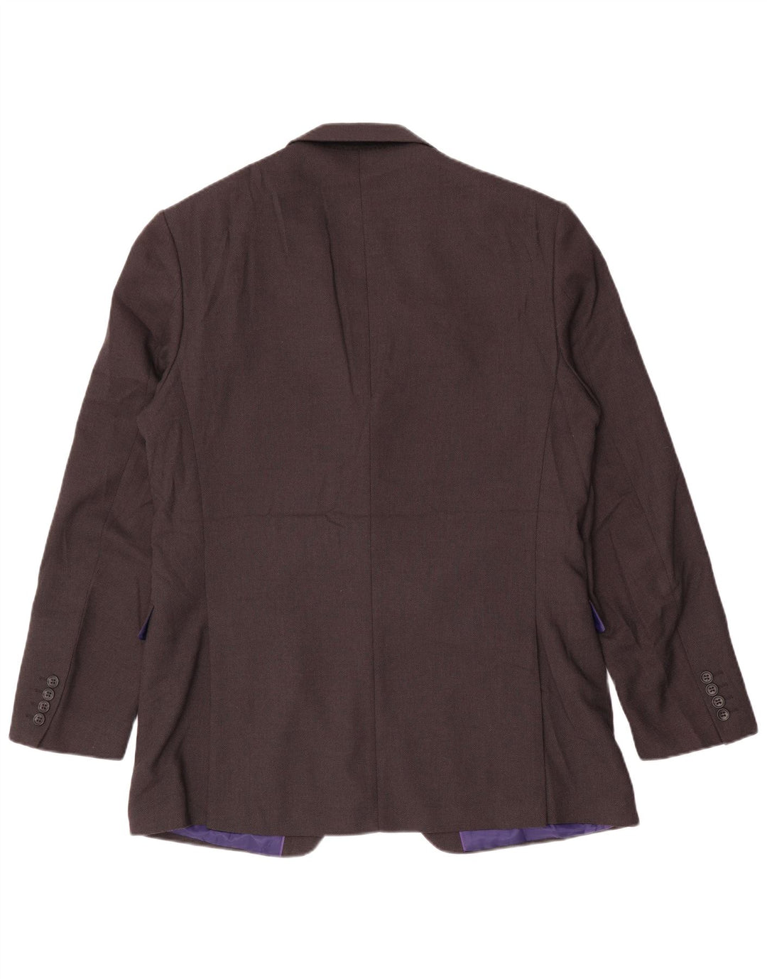 Marks & Spencer Chaqueta tipo blazer de 2 botones para hombre Reino Unido 42 Poliéster gris grande