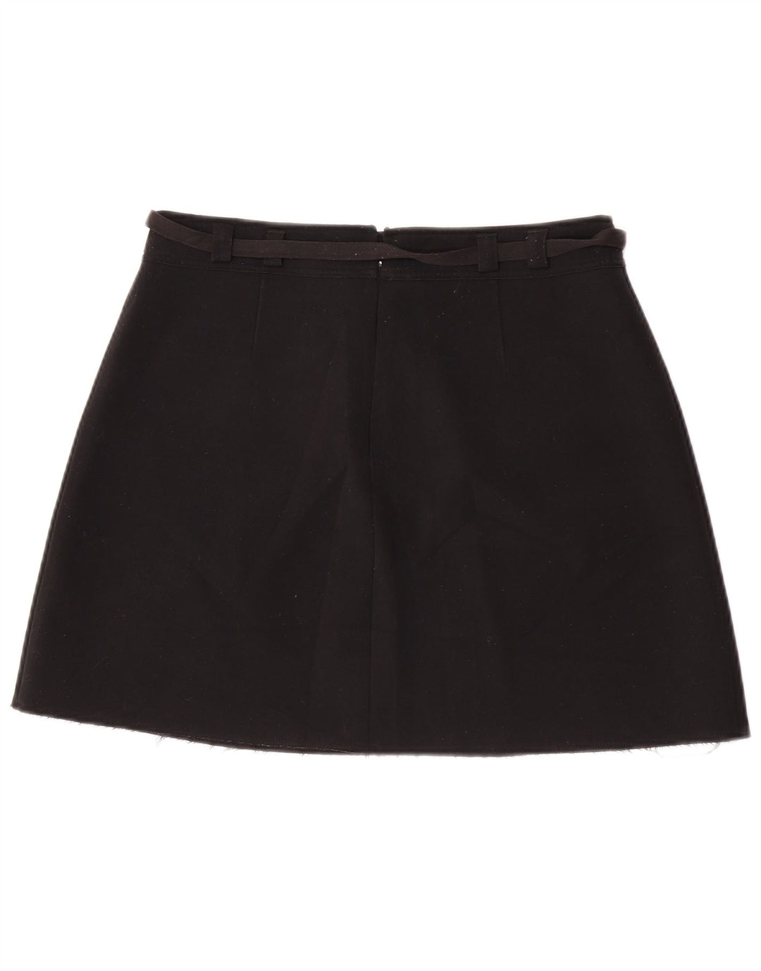 Marks & Spencer Minifalda para mujer UK 14 Large W30 Poliéster negro