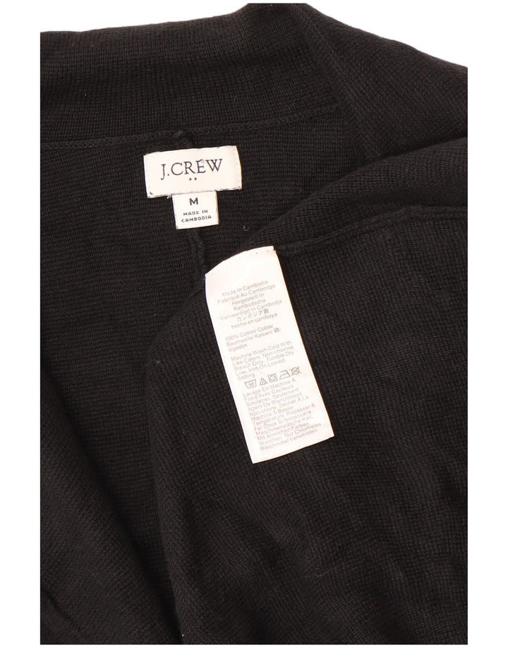 J. CREW Chaqueta tipo blazer de 2 botones para mujer UK 44 Mediana Algodón negro