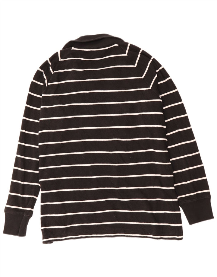 J. Crew Sudadera para mujer Jumper UK 46 Grande Algodón a rayas negras