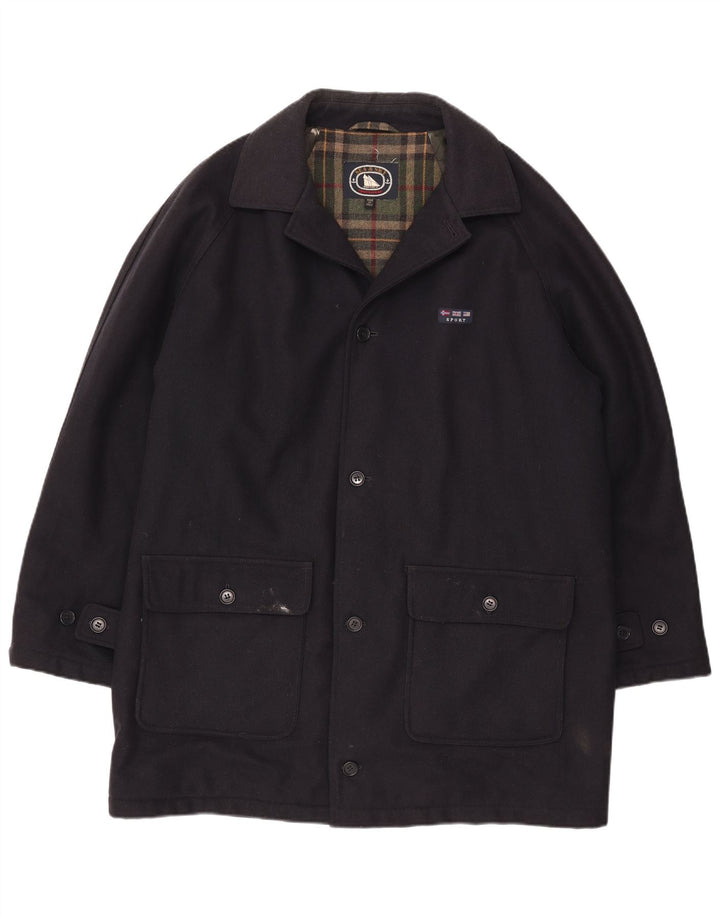 Abrigo para hombre Sea & Sky UK 42 XL Negro