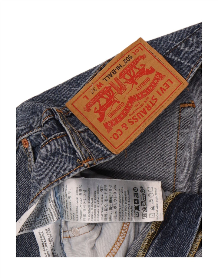Vaqueros Levi's 502 Tapered para hombre W32 L22 Algodón azul