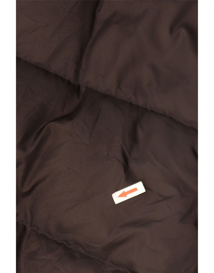 Belfe Chaqueta acolchada con capucha para hombre UK 40 Large Poliéster negro