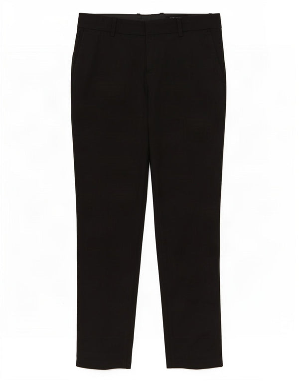 Zara Mujer Pantalones Chinos Slim Small W26 L28 Negro