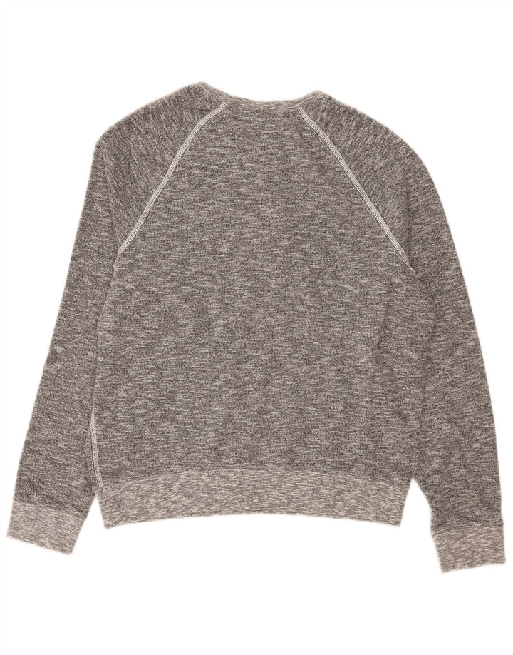True Religion Sudadera para hombre Jumper XL Algodón moteado gris