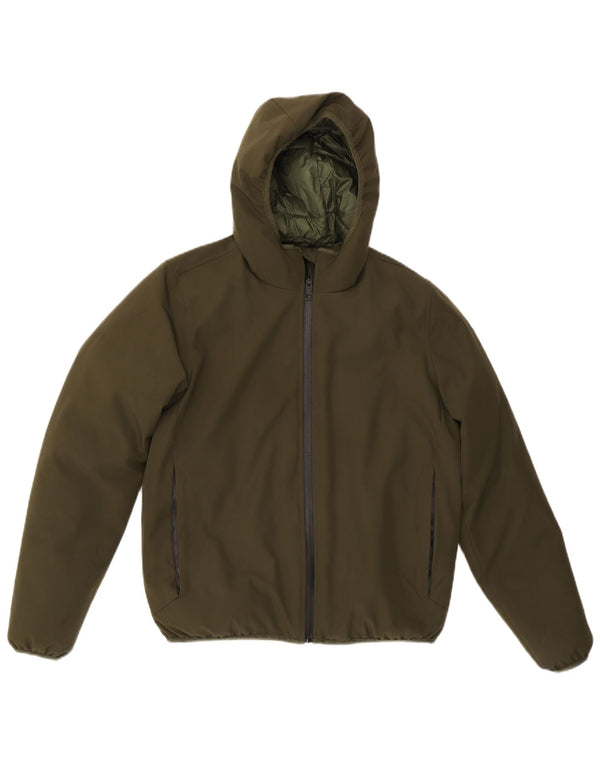 NORTH SAILS Chaqueta acolchada holgada con capucha para hombre UK 34 XS Verde Poliéster