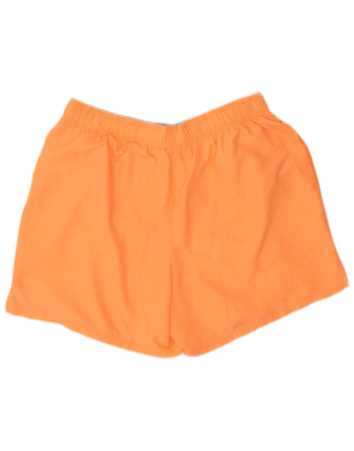 Nike - Pantalones cortos deportivos para hombre, talla grande, poliéster naranja