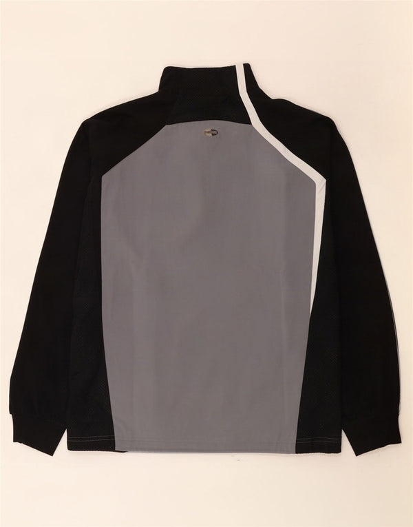 Adidas Mens Climacool Chándal Top Chaqueta Reino Unido 36/38 Pequeño Negro Colorblock