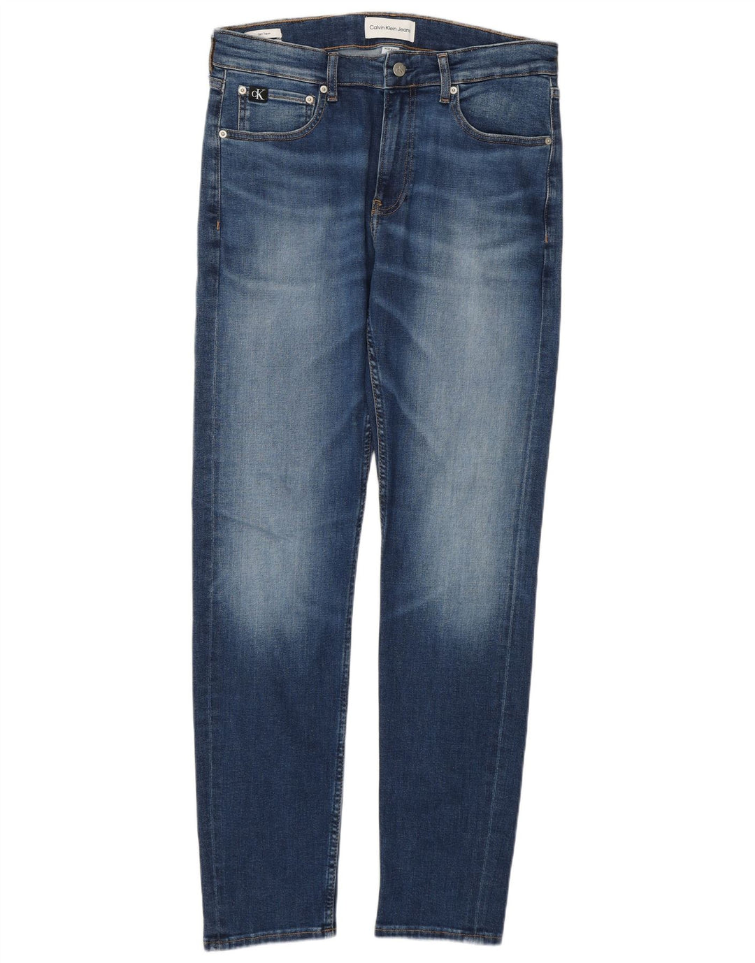 Calvin Klein Jeans Slim Tapered para Hombre W32 L32 Algodón Azul