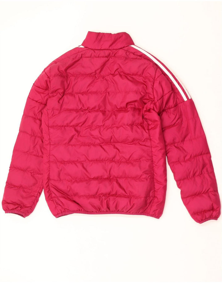 Adidas Chaqueta Acolchada Mujer UK 16/18 Grande Rosa Poliéster