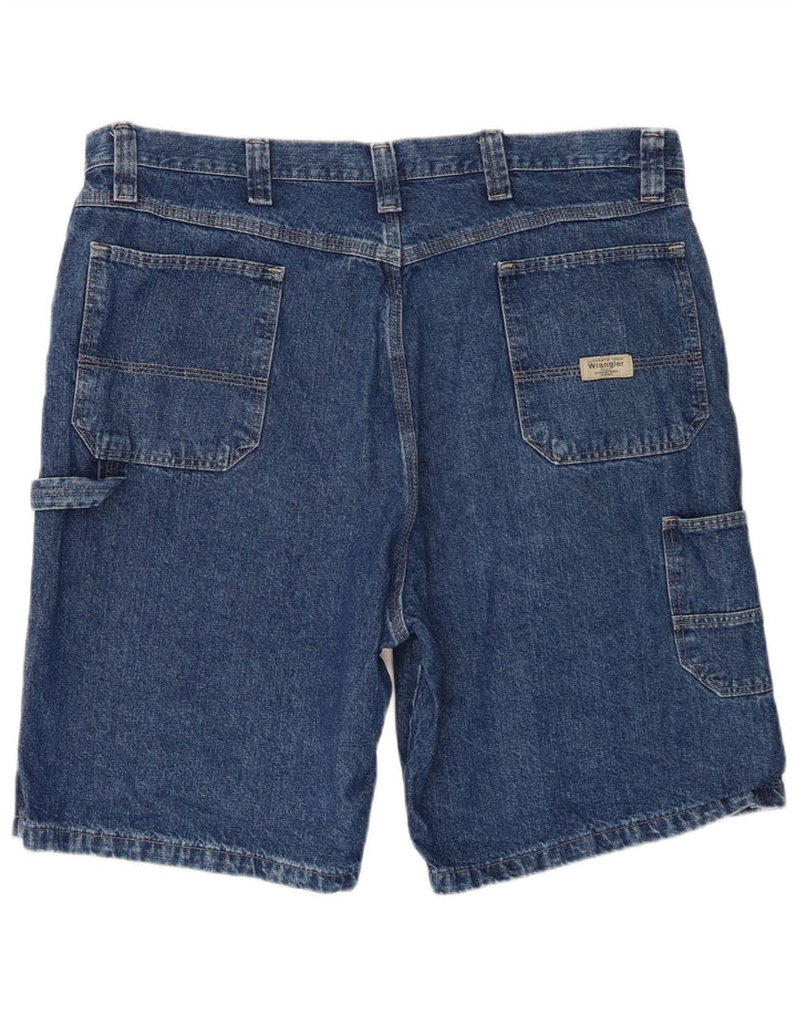 Wrangler Pantalones cortos vaqueros cargo para hombre W38 XL Algodón azul