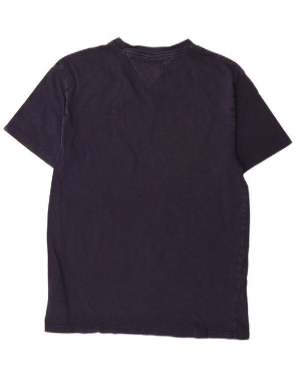 Tommy Hilfiger Camiseta gráfica para hombre Algodón azul marino mediano
