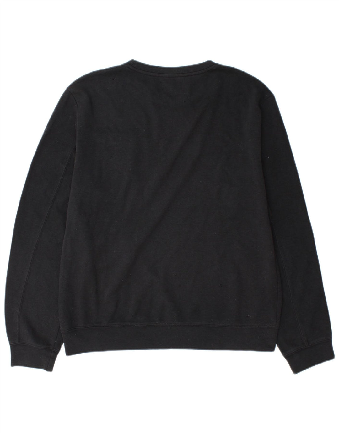 Zara Hombre Sudadera Gráfica Jumper Medium Negro Poliéster