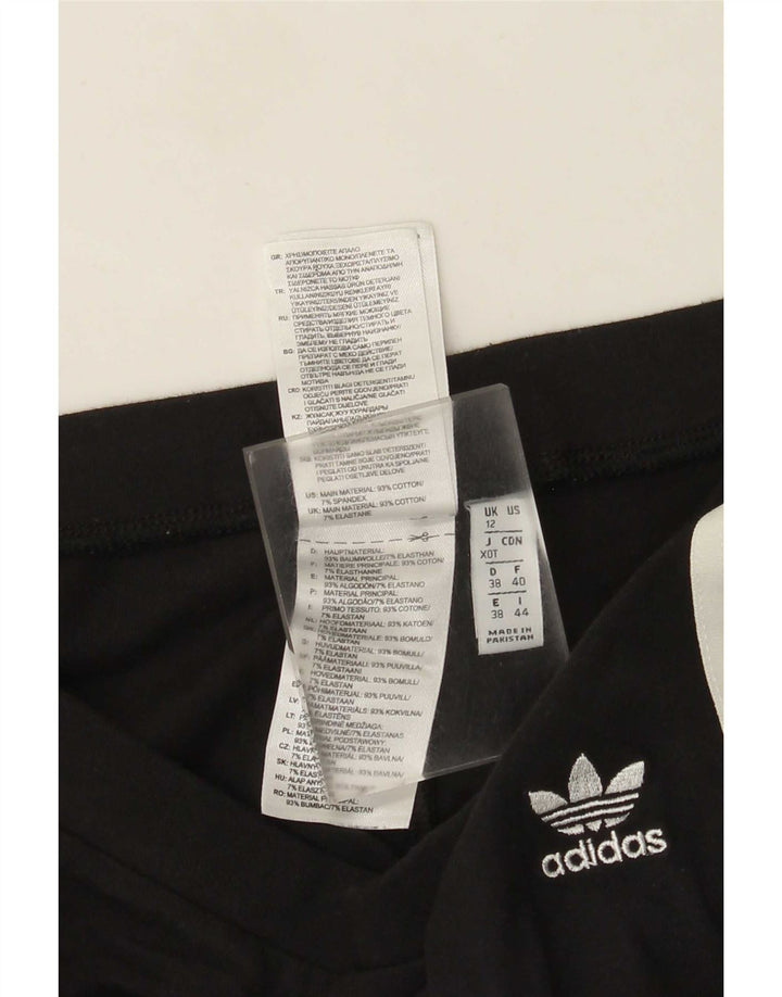 Adidas Leggings para mujer Reino Unido 12 Mediano Negro Algodón