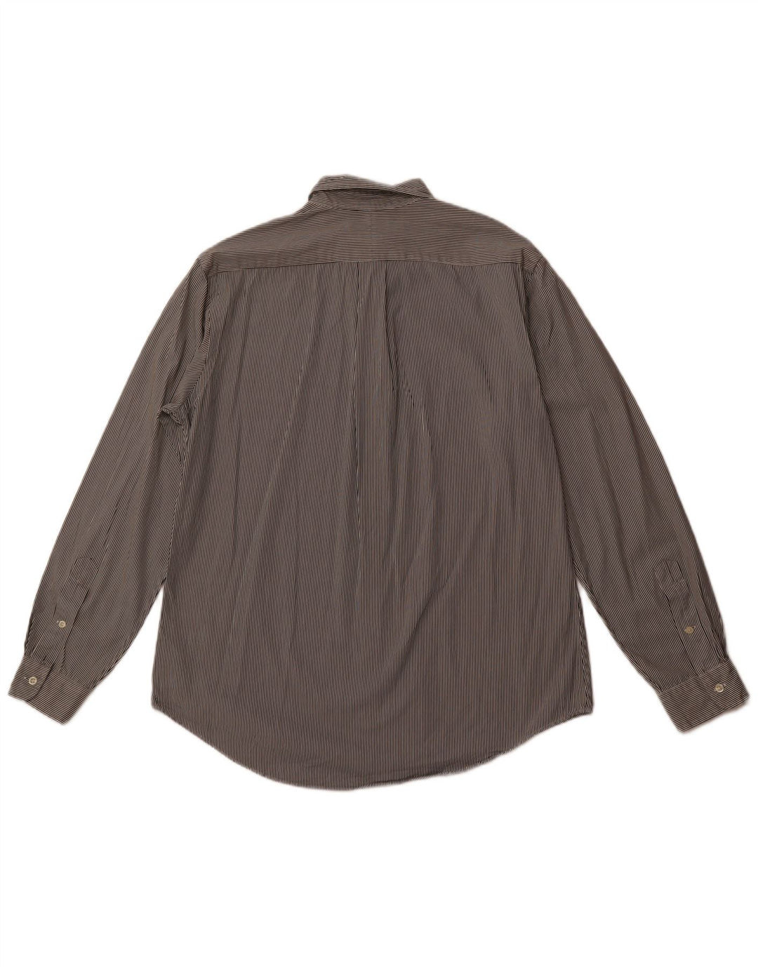 POLO RALPH LAUREN Camisa personalizada para hombre Algodón a rayas negras grandes