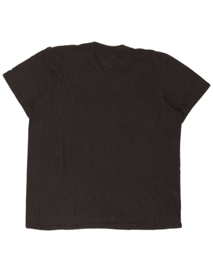 ADIDAS Camiseta gráfica para hombre Top 2XL Poliéster negro