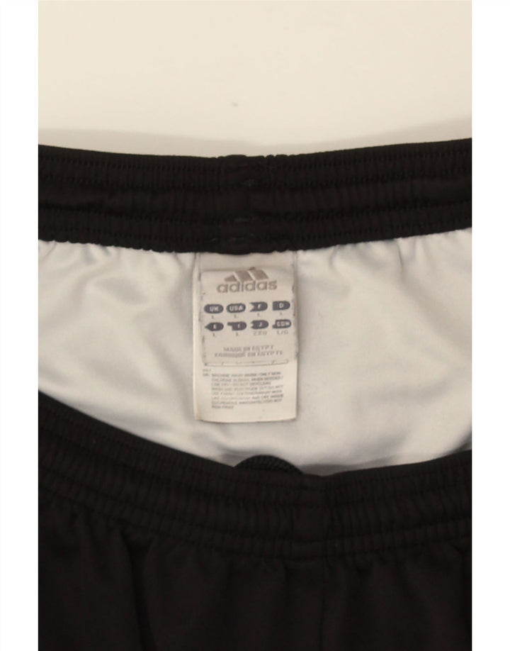 Adidas Mens Climalite Sport Shorts Grande Negro Poliéster