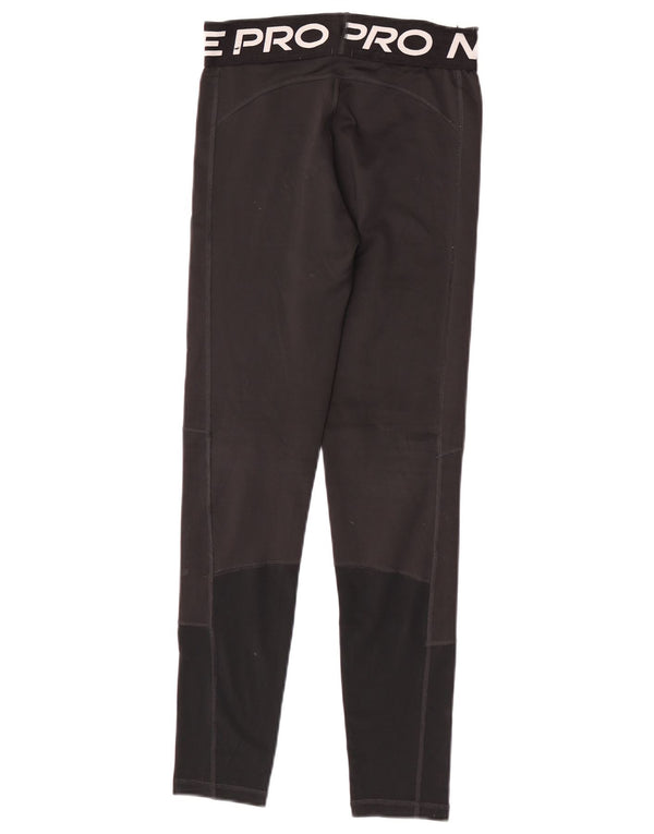 Nike Leggings Dri Fit Graphic para niñas 13-14 años XL Negro Poliéster