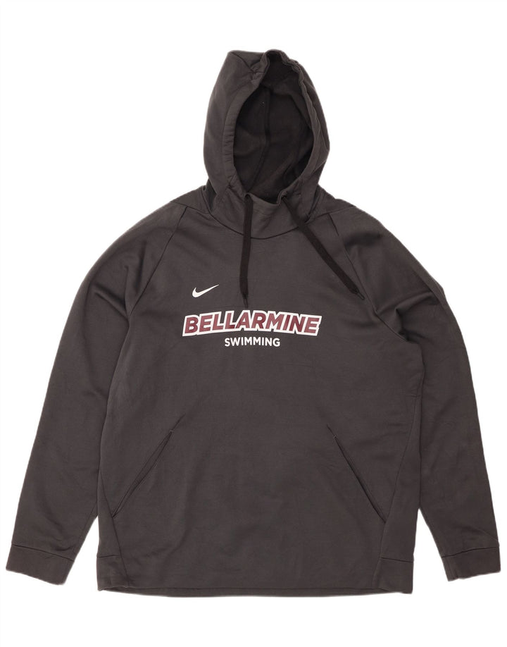 NIKE Bellarmine Graphic Sudadera con capucha para hombre XL Gris Poliéster