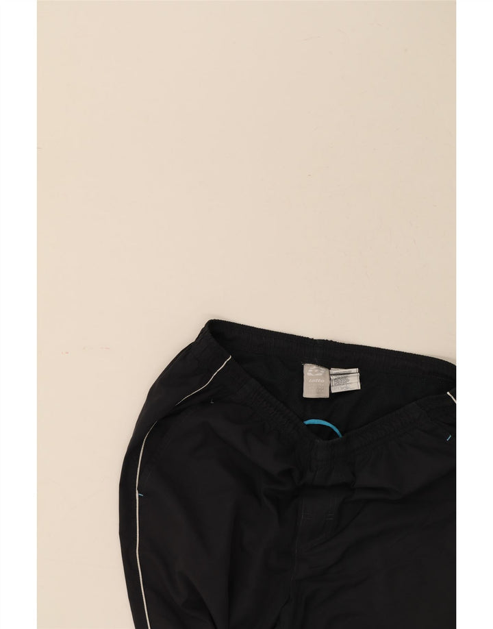 LOTTO Mens Bermuda Sport Shorts Medium  Navy Blue Polyester Vintage Lotto and Second-Hand Lotto from Messina Hembry 