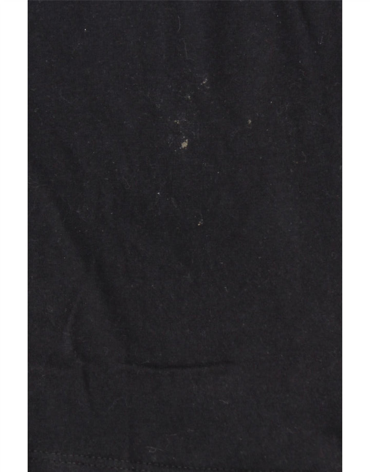 UMBRO Mens T-Shirt Top Medium Black Cotton