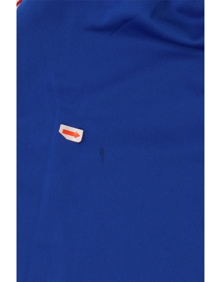 STARTER Mens Tracksuit Trousers Medium  Blue Colourblock Polyester