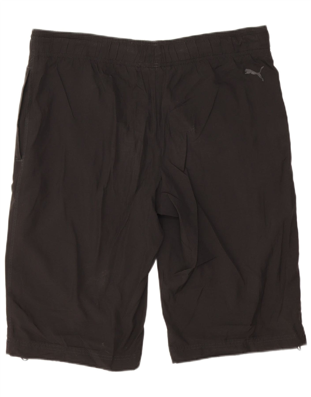 Puma Shorts Deportivos Gráficos Para Hombre Negro Mediano
