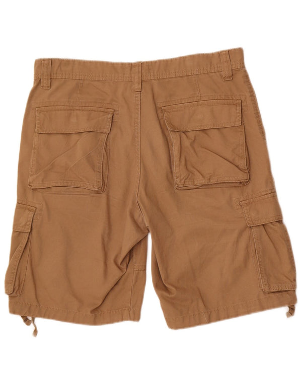 Terranova Pantalones cortos cargo para hombre IT 48 Medium W33 Algodón marrón
