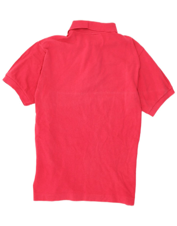 Polo Lacoste para hombre talla 3 pequeño algodón rosa