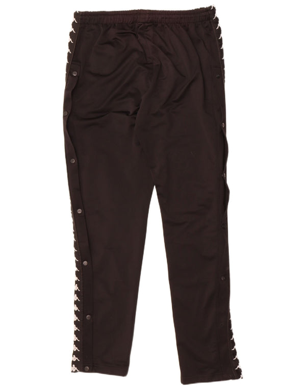 Kappa Hombre Pantalones De Chándal Gráfico XL Negro