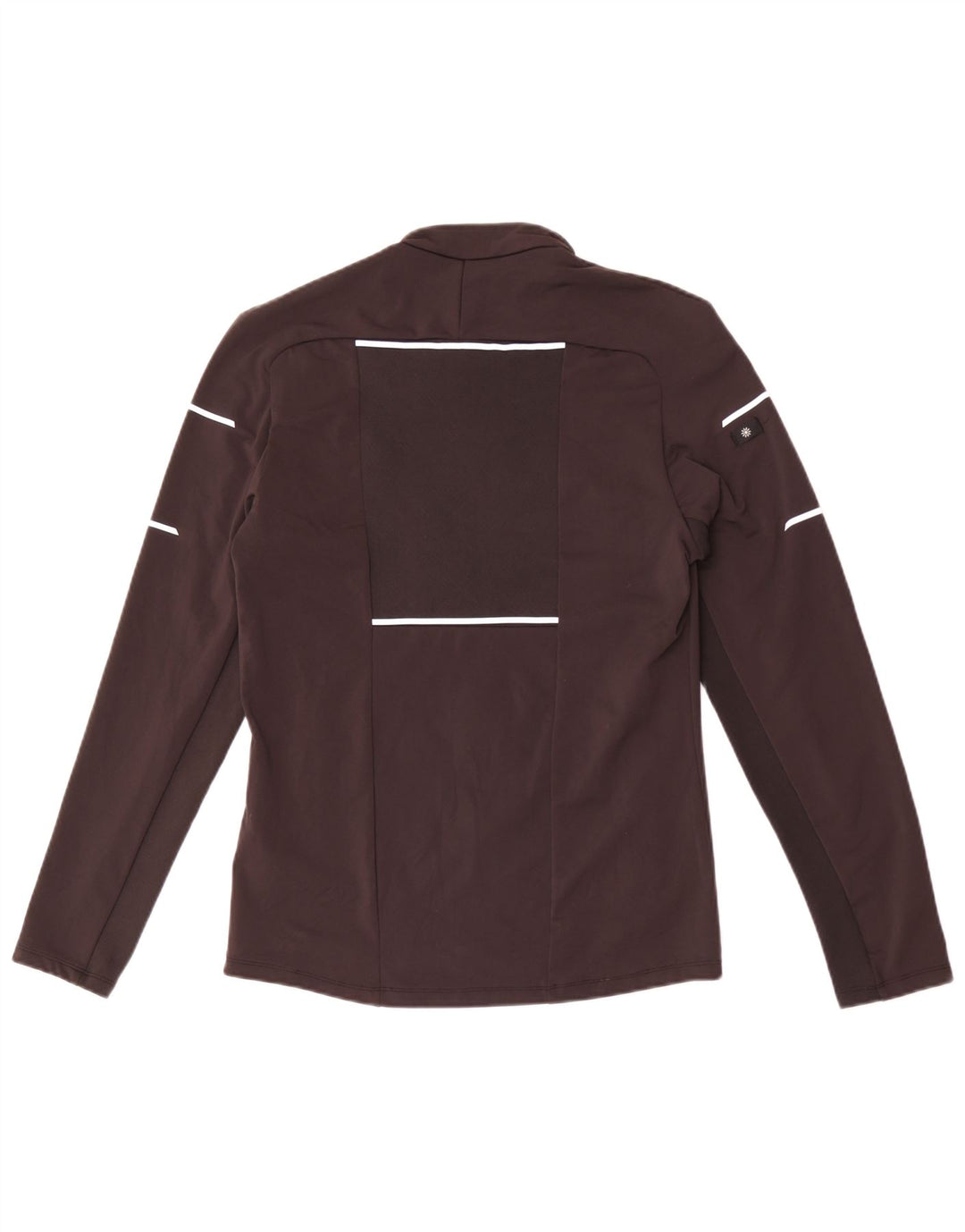 Chaqueta de chándal DECATHLON Hombre Marrón medio Poliéster color block