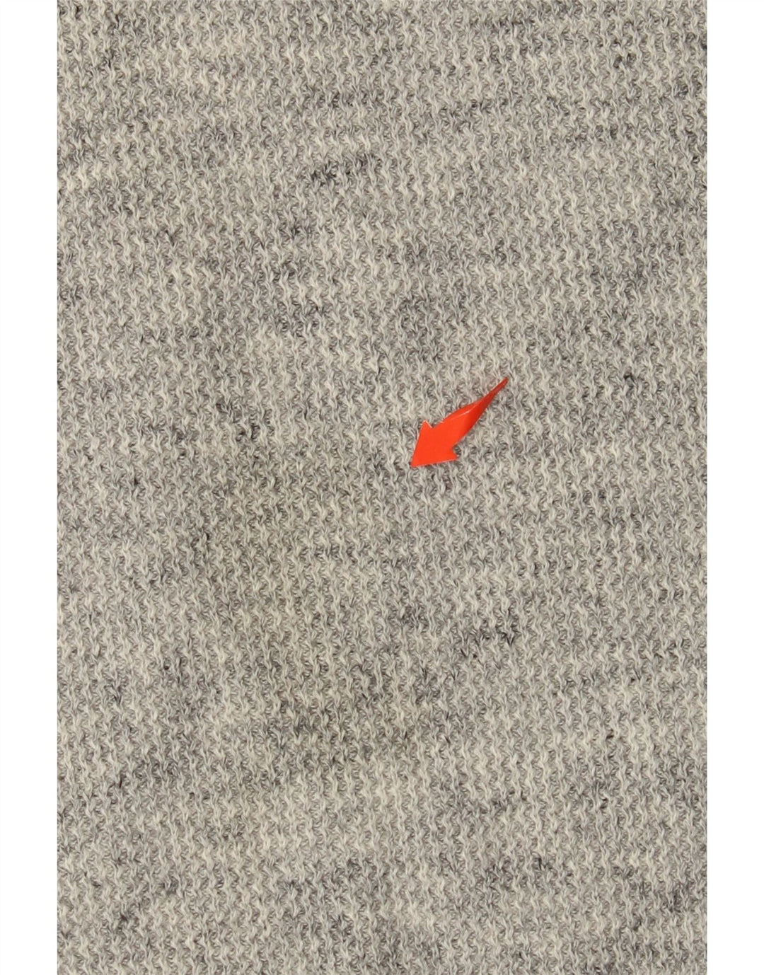 SUPERDRY Jersey de cuello redondo para hombre, talla 3XL, algodón moteado gris