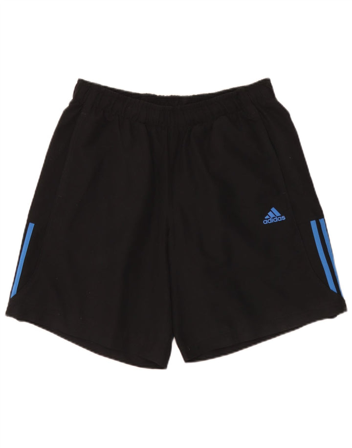 Adidas Mens Climalite Sport Shorts Grande Negro Poliéster