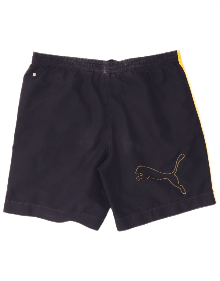 Bañador Puma Hombre Graphic Graphic Medium Azul Marino Colorblock