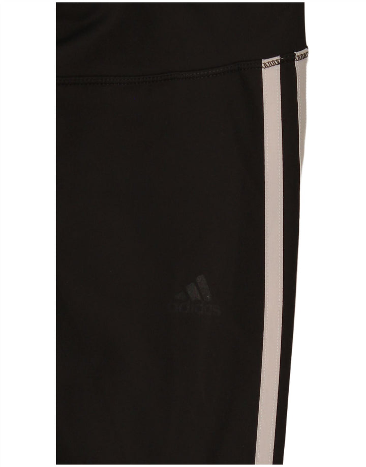 Adidas Leggings Climalite para mujer Reino Unido 8/10 Pequeño Negro Poliéster